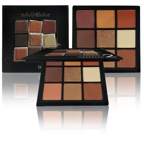 Color Cosmetics Obsessed Includes 1,2 & 3 Eyeshadow Palettes NEW - Picture 2 of 4
